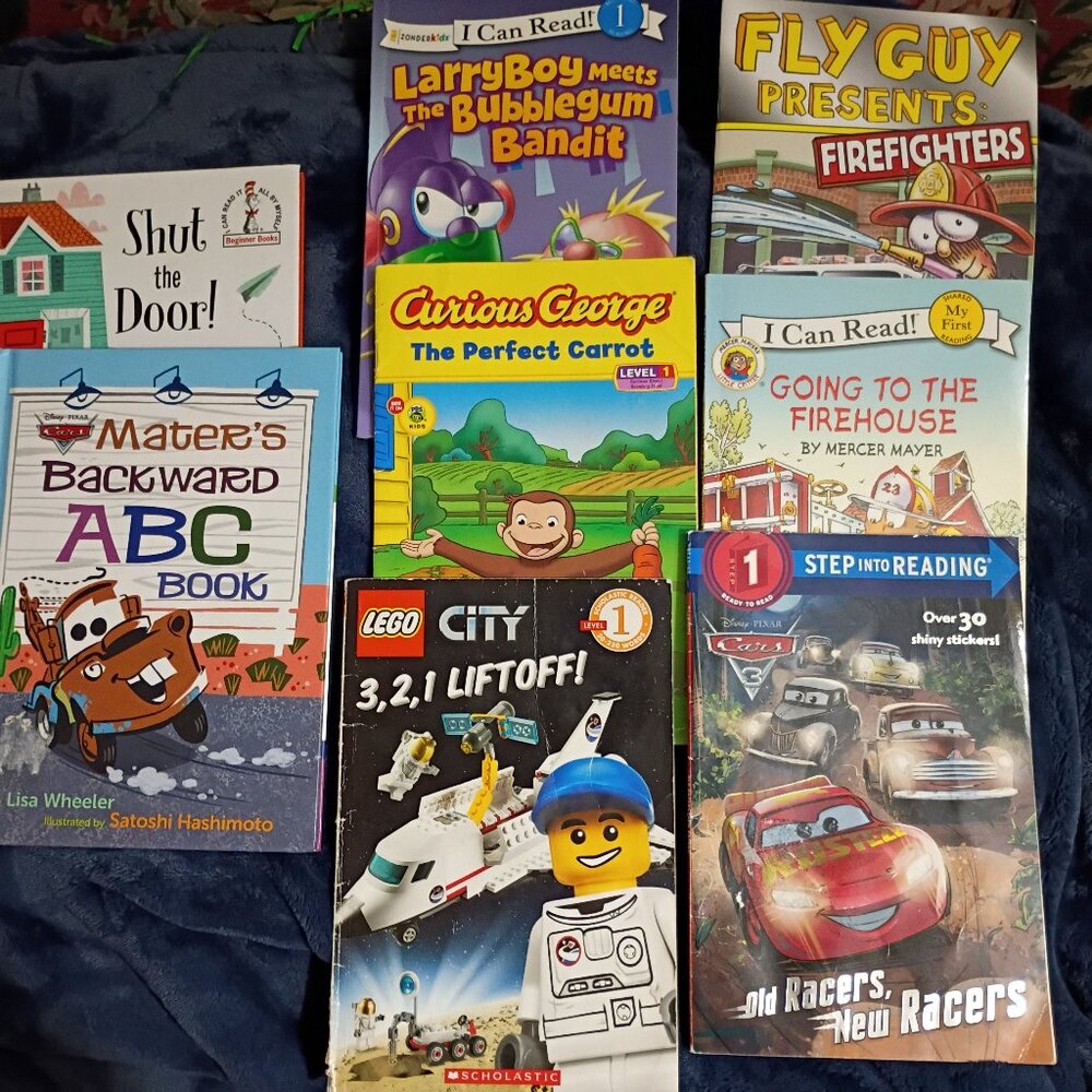***Sold First readers book bundle(8)